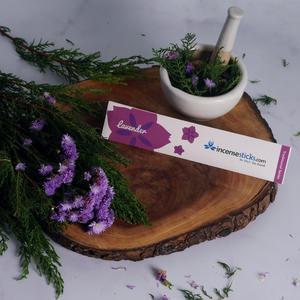 Lavender Incense 8" 10 Sticks (2 Packs)