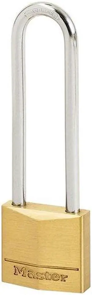 Master Lock - Solid Brass 30mm Padlock 4-Pin - 64mm Shackle