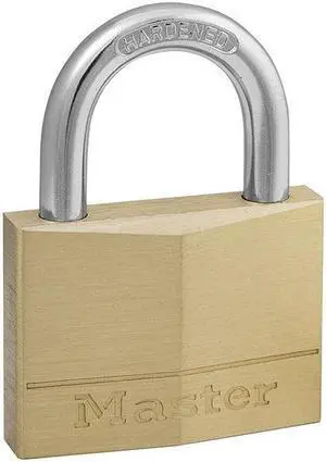 Master Lock - Solid Brass 50mm Padlock 5-Pin