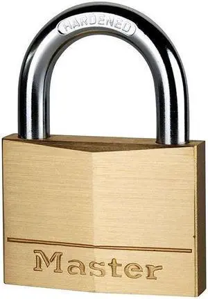 Master Lock - Solid Brass 60mm Padlock 5-Pin