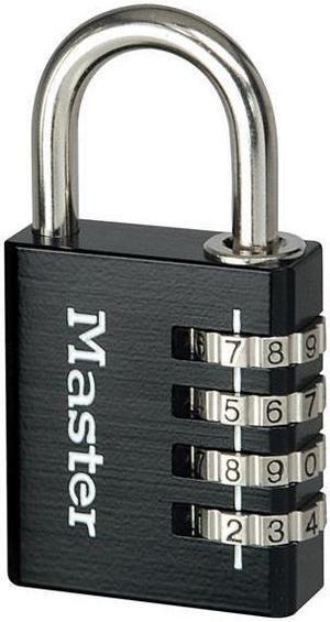 Master Lock - Black Finish 40mm 4-Digit Combination Padlock