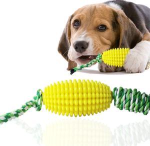Dog Chew Toys for Aggressive Chewers, Likaty Indestructible Rope Dog Toy Puppy Chew Teething Toys for Large Medium Small Dogs Yellow