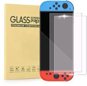 Screen Protector Tempered Glass for Nintendo Switch 2, Transparent Clear Screen Protector for Nintendo Switch 2 Accessories- 2 Packs