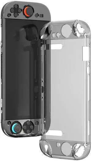 Transparent Case for Nintendo Switch 2 Case,Clear Shockproof Non-Slip Soft TPU Silicone Crystal Protective Switch2 Controller Skin for SW2 Protector Cover Accessories