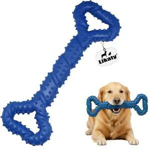 Dog Chew Toys for Aggressive Chewers, Likaty Indestructible Dog Toy Puppy Chew Teething Toys for Large Medium Small Dogs,Blue Dog Chew Toys for Aggressive Chewers, Likaty Indestructible Dog Toy Puppy Chew Teething Toys for Large Medium Small Dogs,Blue