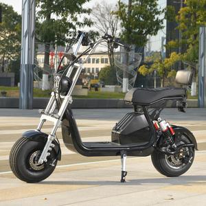 eHoodax Electric Motorcycles 2000w  50KM/H High Speed Scooters 15 inch Fat Tire Electric Scooter  For Adults
