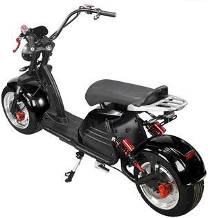 eHoodax Max speed 70KM/H Flexible 4000W Strong Power Motor 2 Wheel Electric Scooter Electric Motorcycle Citycoco With 18 Inch Tire