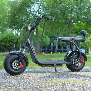 ehoodax Fat Tire Electric Scooter 3000W Motor Max Speed 28MI 60V20AH removable Battery Charging range 20-30 miles