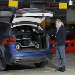 ehoodax 250W Motor Max Load 265 IBS Electric Mobility Scooter Outdoor Use by Elderly and Disabled Persons