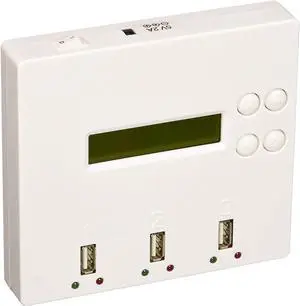 - 1 to 2 Target USB 2.0 Flash Drive Mini 2 Copy Portable USB Duplicator and Tester, Memory Stick Cloner