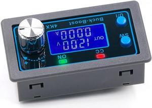 DC DC Buck Boost Converter Variable Voltage Regulator CC CV 0.5-30V 4A 5V 6V 12V 24V Power Module Adjustable Voltage Regulated Laboratory Power Supply