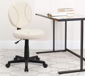 EMMA + OLIVER Baseball Swivel Task Office Chair, Welcome to consult