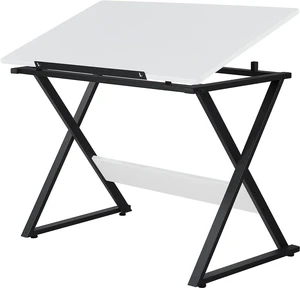 Adjustable Drawing Tables Drafting Desk with P2 Tiltable Tabletop for Reading, Writing,Studying Art Craft Work Station Adjustable Drawing Tables Drafting Desk with P2 Tiltable Tabletop for Reading, Writing,Studying Art Craft Work Station