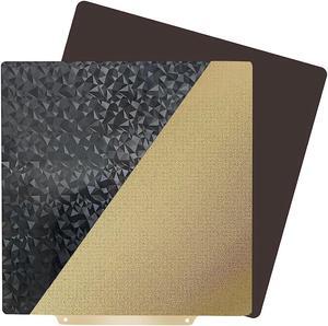 Printer Bed Textured PEI Surface + Smooth PEO Surface Build Plate with Magnetic Sheet 235x235mm for Ender 3/Ender 3 Pro/Ender 3 V2/Ender 5/Ender 5 Pro/Neptune 3 Pro/Voxelab Aquila/C2/X2