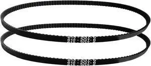BCZAMD Ender 3 2GT 3D Printer Timing Belt Closed 618mm/ 24.3 inch for Timing Pulley Dual Z Axis Dual Z Tension Kit Replacement Part, 2Pcs Industrial Drive Belts, Welcome to consult