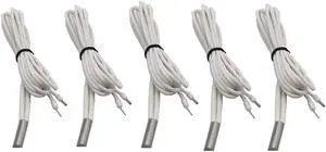 3Dman 24V 70W High Temperature Heater Cartridge 620 Heating Tube HT-NTC100K Thermistor 1M for 3D Printer Sensor Heater Block V6 J-Head Hotend (5 Pcs)