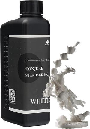 1kg 3D Printing Resin Conjure Standard Resin, 405nm Standard UV Light Curing Photopolymer Fast Curing Resin for LCD/DLP/MSLA 3D Printer,Near-Expiry Resin - Limited Stock (White, 1kg)