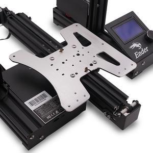 Gulfcoast Robotics] Modular Y Carriage Plate V3.0 Upgrade for Ender 3 Ender 3 PRO and Ender 3 V2 3D Printers (3-Point Leveling Adjustment)