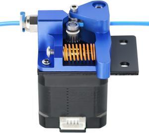Haldis 3D Dual Gear Extruder, Upgraded Aluminum Alloy Block Bowden Extruder 1.75mm Filament for Creality Ender 3 Cr10 Cr-10 Pro Cr-10s Tornado