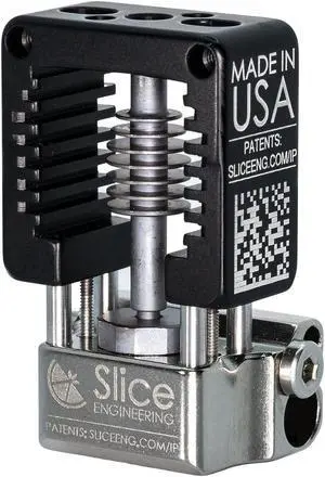 Industrial Grade Mosquito Hotend by Slice Engineering | Best Professional 3D Printer Upgrade | Eliminate Heat Creep | Print PEEK & PC | Bimetallic Heat Break | Stops Clogging | Improve Resolution