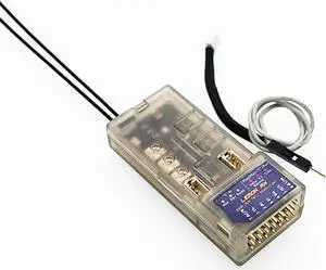 Buddy RC Compatible Spektrum Full-Range DSMP Telemetry Stabilizer DSMX DSM2 Compatible 7-CH Telemetry Stabilizer Voltage Probe Receiver LMN0086VP