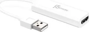 USB to HDMI Display Adapter- USB to HDMI 1080P Cable Converter Adapter for Windows (JUA195)