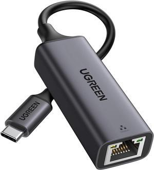 UGREEN USB C to Ethernet Adapter, 1000Mbps, RJ45, Driver-Free, Compatible with Windows, MacOS, iPadOS, ChromeOS, Android, Laptop, Tablet, Smartphone