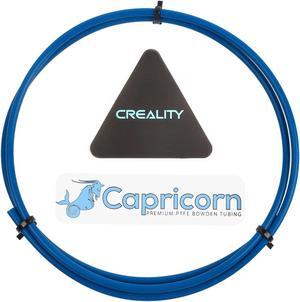 Creality Official Capricorn Bowden Tubing 1M, PTFE Teflon Tube Support 1.75mm Filament Heat Resistant High Lubrication Low Friction for Ender-3/3 Pro / 3 Max / 3 V2 / Ender-5 Series/CR-10 Series