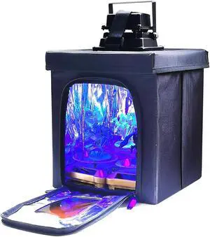 3D Printer Resin Curing Station DIY Curing Enclosure with UV Light UV Lamp Solar Turntable for 405nm UV Resin SLA DLP LCD 3D Printer Solidify Model