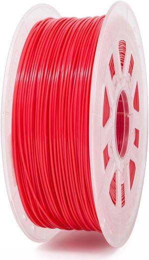 Gizmo Dorks 3mm (2.85mm) PLA Filament 1kg / 2.2lb for 3D Printers, Fluorescent Red