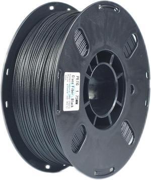 RANKI Glass Fiber Petg Filament 1.75mm 1KG, Outdoor Use Tough Glass Fiber PETG 3D Printer Filament, High Temperature Resistance, 1 KG Spool, (Black)