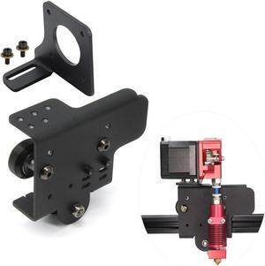 CR-10S Pro V2 Direct Drive Upgrade Kit Aluminum Alloy Plate with 3pcs Pulleys Easy Print TPU Flexible Filament Only for CR-10S Pro V2 3D Printer(Plate-CR-10S Pro V2)