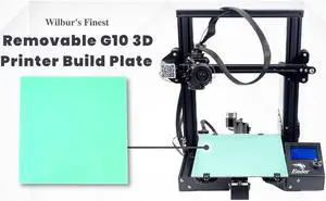 G10 3D Printer Build Surface Plate 235, 250, 310, 370 - Ender 3 CR10 Prusa High Temp Upgrade Semi Flexible Fiberglass Garolite Nylon PETG ABS PLA TPU PEEK PEKK ULTEM CF VAAPR (370mm x 370mm)