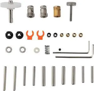 New-est 3D Printer Direct Drive Extruder Pattern Basic Parts Gear Kit Replacement Great DIY Player Directly Most Extruder Compatible with Trianglb BM Tev Tornd Ender 3 CR10 CR10S TL-D3 Pro