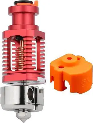 Upgrade Red Lizard k1 V6 Dragon Hotend Plated Copper Nozzle Block Compatible with Voron 2.4 0.1 CR10 Ender 3 V2 Pro Ender 5 Prusa I3 MK3s Titan DDB Extruder 3D Printer