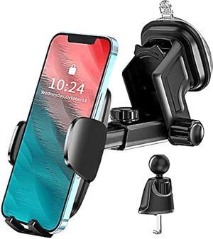 3 in 1 Car Phone Holder Mount for Dashboard Windshield Air Vent fit for Moto G Stylus(2023 2022 2021 2020/5G),Motorola G Power(2023 2022 2021),Edge 30 Fusion/Edge+/Thinkphone/G Play/G Pure/Fast,Z4 Z3