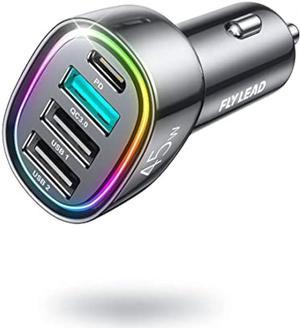  AINOPE Car Charger USB C 67.5 W for iPhone Car Phone Charger  Adapter Cigarette Lighter Charger PD45W Type C Fast Charge for iPhone 15  Pro Max Samsung : Cell Phones & Accessories