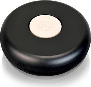 Mechanical Mouse Jiggler Undetectable Device - No USB No Software Required, Keeps Mouse Moving and Computer Awake - Cordless and Wireless Mouse Mover Works for 12-18 Months on AA Battery (Black)