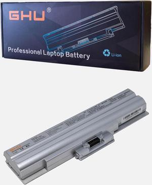 GHU New Battery 58WH Replacement for VGP-BPS13B VGP-BPS13/Q VGP-BPS13B/Q VGP-BPS21A VGP-BPS13 VGP-BPS13A VGP-BPL13 VGP-BPS13A/B VGP-BPS13B/S VGP-BPS21 Compatible for Vaio VGN-CS VGN-FW VGN-AW