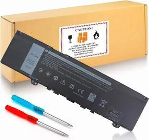 F62G0 Battery Replacement for Dell Inspiron 13 7000 2 in 1, P83G P83G001 P91G001 P91G P87G 39DY5 039DY5 13 5370 7370 7373 7380 7386 13MF Vostro 5370RPJC3 0RPJC3(38Wh/11.4V)
