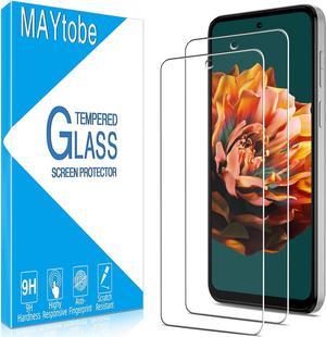 MAYtobe [2-Pack] Designed for Motorola Moto G 5G (2023) Tempered Glass Screen Protector, Bubble Free, Case Friendly