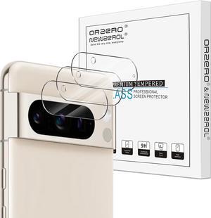 Orzero (3 Pack) Compatible for Google Pixel 8 Pro Camera Lens Protector, Tempered Glass 9H High Definition Anti-Scratch Bubble-Free (Not for Pixel 8)