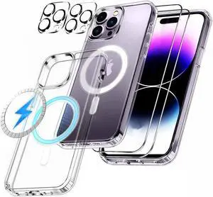 EQ 5 in 1 (1pcs Clear Case +2pcs Screen Protectors +2pcs Camera Cover) 2023 (15)