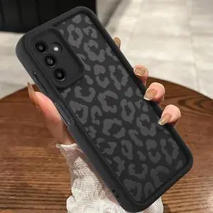 MOWIME Compatible with Samsung Galaxy S20 FE Case, Cheetah Print Shockproof Soft TPU Protective Case for Women Girls, Slim Anti Scratch Leopard Case for Samsung Galaxy S20 FE 6.5 Inch, Black