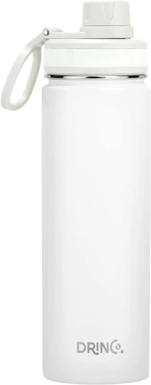 Drinco Stainless Steel Water Bottle Spout Lid Vacuum Insulated Double Wall Water Bottle Wide Mouth Leak Proof Keep Cold Sport Camping Hiking (22oz Artic White) Drinco Stainless Steel Water Bottle Spout Lid Vacuum Insulated Double Wall Water Bottle Wide Mouth Leak Proof Keep Cold Sport Camping Hiking (22oz Artic White)