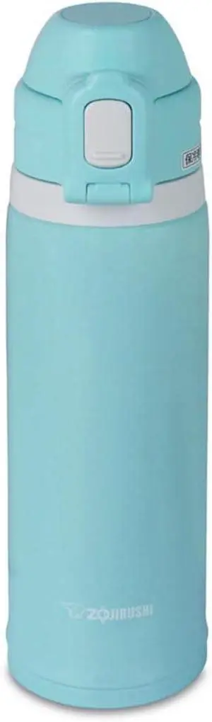 Zojirushi SD-CS50-GM Direct Drinking Water Bottle, Sports Type, Stainless Steel, Straw Bottle, 0.52L, Mint