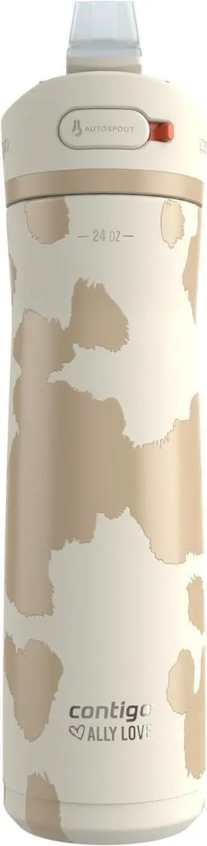 Contigo® Ashland Chill 2.0 Stainless Steel Water Bottle with AUTOSPOUT® Lid, 24oz, Oatmilk