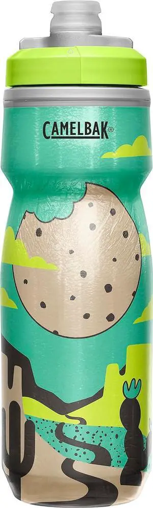 CamelBak Podium Chill 21oz Insulated Bike Water Bottle, Cookie Crossroad