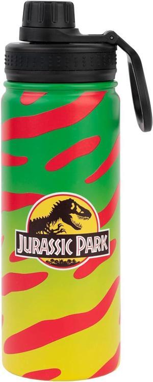 Official Jurassic Park Movies Bottle 500ml - 17 oz | Jurassic Park Water Bottle Kids | Jurassic Park Merchandise | Dinosaur Water Bottle | Jurassic World Rebirth