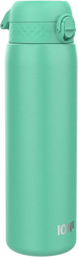 Ion8 1 Litre Stainless Steel Water Bottle, Leak Proof, Easy to Open, Secure Lock, Dishwasher Safe, Carry Handle, Hygienic Flip Cover, Easy Clean, Durable, Scratch Resistant, 1200 ml/40 oz, Teal Green Ion8 1 Litre Stainless Steel Water Bottle, Leak Proof, Easy to Open, Secure Lock, Dishwasher Safe, Carry Handle, Hygienic Flip Cover, Easy Clean, Durable, Scratch Resistant, 1200 ml/40 oz, Teal Green